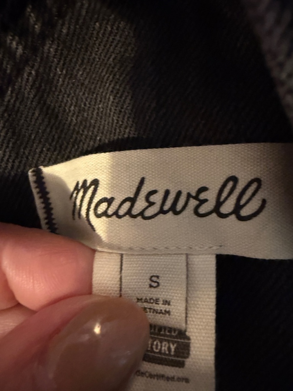 Madewell Denim Oversized Carpenter Overalls in Hartwell Wash size small gray - Picture 3 of 13